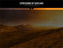 Tablet Screenshot of expressionsofscotland.com